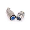 BHUPWZE 1PCS Aviation Connector 12mm XS12 Quick Push-Pull Circular Square Socket 2pin3pin4pin5pin6pin7pin 3A 400v Male/Female Plug(6P Female) view 1