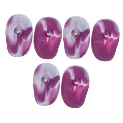 Silicone Ear Covers Hair Dye Protectors Waterproof Leak Proof 3 Pairs