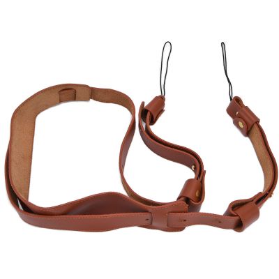 Camera Strap, Adjustable Single Shoulder Leather Shoulder Strap for SLR Cameras