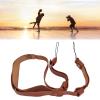 Camera Strap, Adjustable Single Shoulder Leather Shoulder Strap for SLR Cameras view 2