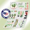 10pcs Plant Mom Sticker Sheet, Cute Botanical Vinyl Decals for Plant Lovers, Gardeners, Waterproof, UV-Resistant, for Laptop, Water Bottle, Notebook, Journal, Planter, Scrapbook, (Plant Mom) view 3