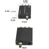 Video Over Fiber Optic Converters, Ethernet to Fiber Optic Extender Media Converters for Analog Camera BNC, 3 Channel view 4