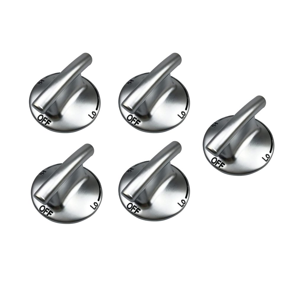 74007733 Burner Stove Control Knobs for Maytag Gas Range Burner, 5Pcs