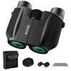 10x25 High Powered Binoculars for Adults - Wozel Compact Binoculars for Kids with Large View - Small Pocket Binoculars for Bird Watching Hunting Stargazing Cruise Ship Travel Hiking view 1