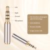 2.5mm to 3.5mm Adapter and 3.5mm to 2.5mm Adapter, Male to Female Stereo Audio Adapters Full Metal Audio Connector 3 Ring Jack Stereo or Mono Converter for Smartphones, Headphone, Mic, Tablets view 4