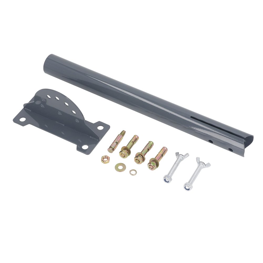 for Mounting Kit Stainless Steel 40cm Angle Adjustable Vertical Type Roof Mount Balcony Outdoor Pole Compatible with Standard Dish Drilling Internet