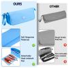 Hair Tools Travel Bag with Heat Resistant Mat 15'', Hot Hair Bag for Women view 4