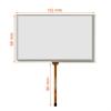 6.5 inch TTL 50Pin 800 * 480 LCD Screen for Innolux AT065TN14 AA065001001 2000093800 Touch Screen Display view 4