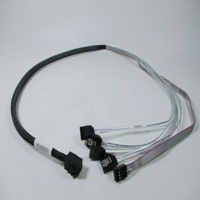 1PC 12Gb/s Mini Fit for SAS HD Reverse line 4SATA to SFF-8643 backplane 0.5m