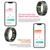CNBRO Smart Ring Heart Rate Monitor Sleep Ring Health Rings for Men Women Gothic Rings Punk Smart Rings for Android & iOS Step Counter Calorie Counter Ring view 3