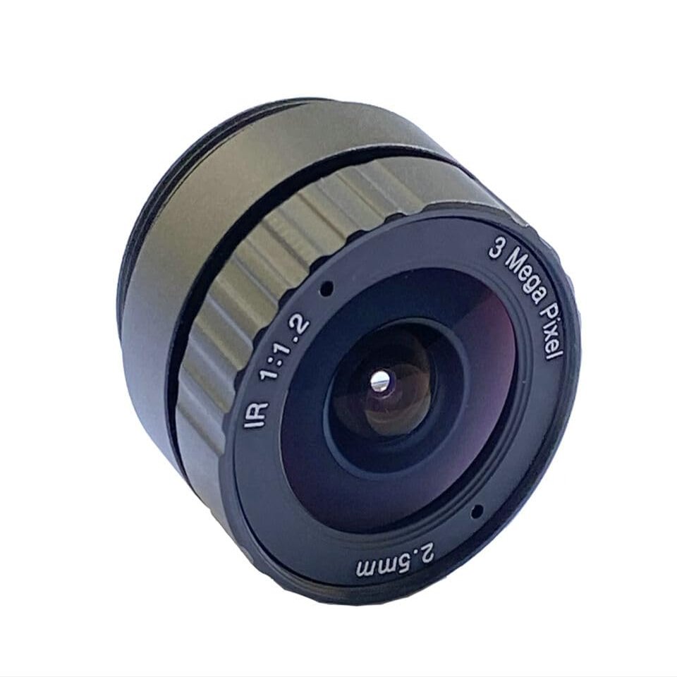 1PC 2.5mm 3mp 1/2.7 inch 3 million surveillance lens Wide-angle HD CS interface