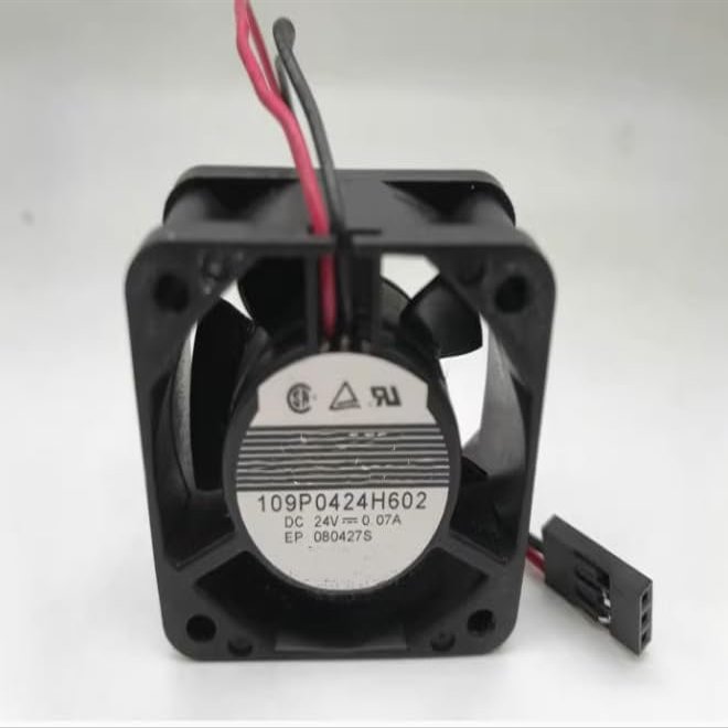 109P0424H602 DC 24V 0.07A 40x40x20mm 2-Wire Server Fan