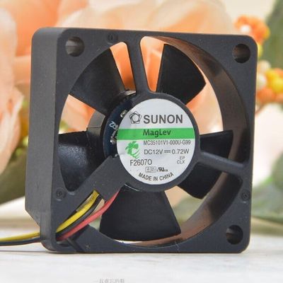 1PC 3.5CM 3-Wire Silent Cooling Small Fan MC35101V1-000U-G99 12V 0.72W