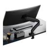Adjustable Monitor Stand Single Monitor Desk Mount, Adjustable Mechanical Spring Monitor Arm Fits Max 32 Inch, 4.4-19.8 lbs Screen, with Clamp/Grommet Mounting Base Monitor Mount Monitor Arm (Black ) view 1