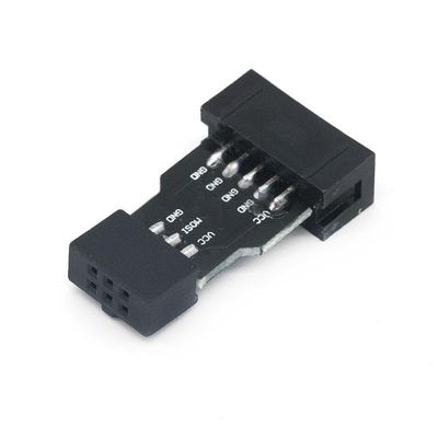 10Pin to 6PiN Convert to Standard 10 Pin to 6 Pin Adapter Board for STK500 AVRISP USBASP ISP Interface Converter AVR
