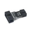 10Pin to 6PiN Convert to Standard 10 Pin to 6 Pin Adapter Board for STK500 AVRISP USBASP ISP Interface Converter AVR view 2