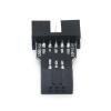 10Pin to 6PiN Convert to Standard 10 Pin to 6 Pin Adapter Board for STK500 AVRISP USBASP ISP Interface Converter AVR view 4