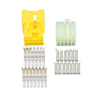 13 Pin Plastic Parts Series Car Connector Car Audio Plug with Terminal DJ7135-2.3-11/21 13P(10 Sets)