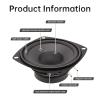 DriSentri 1 Piece 4 Inch 2-Way Car HiFi Coaxial Speaker Vehicle Door Auto Audio Music Stereo Full Range Frequency Speakers view 3
