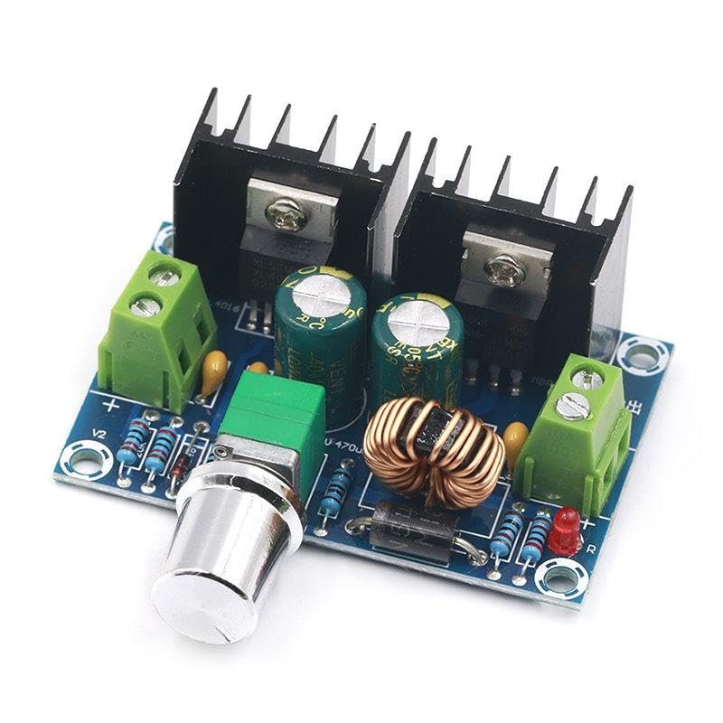 10PCS XH-M401 DC-DC Step Down Buck Converter Power Supply Module XL4016E1 PWM Adjustable 4-40V To1.25-36V Step Down Board 200W