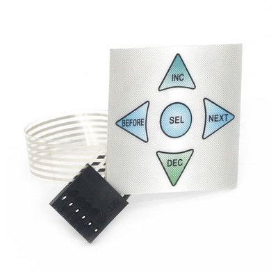 1x5 Matrix Array 5Key Membrane Switch Keypad Keyboard 1x5 Keys Control Panel