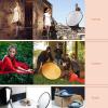 Acouto Handle Round Reflector 5 in 1 Photography Light Reflector Collapsible Lighting Round Reflector for Photo Studio Live Broadcast for Daylight Backlight Portrait (110cm) view 3