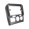 Radio Fascia Frame Stereo DVD Player Install Panel Surround Trim Face Plate Mount Kit Compatible for Citroen C4 C-Quatre 2015-2018(Manual AC) view 2