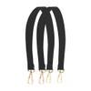 Ulifestar 2PCS Short Bag Straps, Shoulder Strap, Purse Strap Crossbody Wide Shoulder Strap Adjustable Straps Handbag Strap (Black - 48cm/18.89") view 1