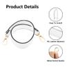 Ulifestar 2PCS Short Bag Straps, Shoulder Strap, Purse Strap Crossbody Wide Shoulder Strap Adjustable Straps Handbag Strap (White - 48cm/18.89") view 3