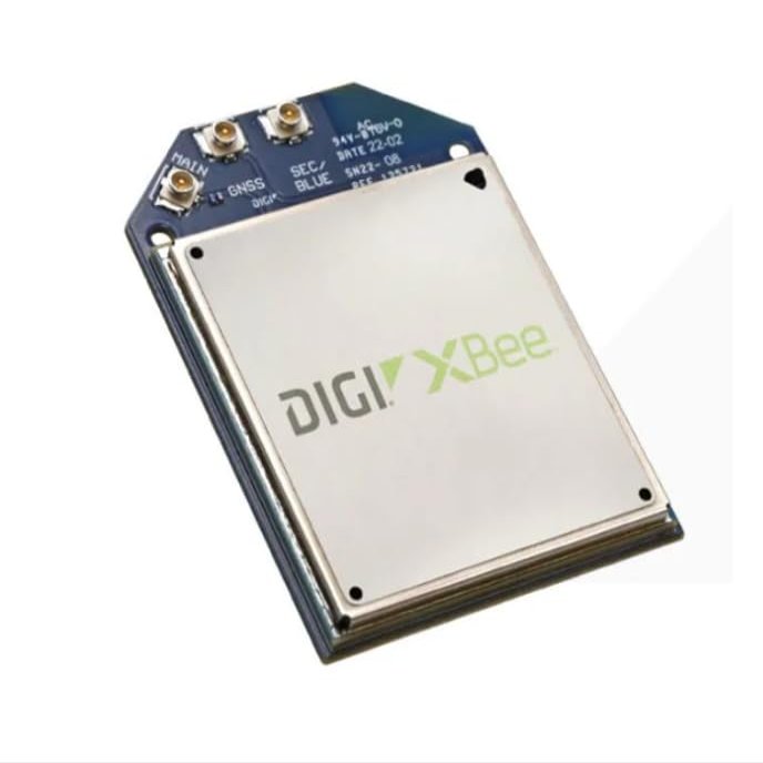 XB3-C-G1-UT-001,Modems Digi XBee 3 Global LTE Cat 1, GNSS, 2G+3G fallback, Thales PLS63-W, No SIM