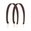 Ulifestar 2PCS Short Bag Straps, Shoulder Strap, Purse Strap Crossbody Wide Shoulder Strap Adjustable Straps Handbag Strap (Coffee - 58cm/22.83") view 1