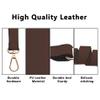 Ulifestar 2PCS Short Bag Straps, Shoulder Strap, Purse Strap Crossbody Wide Shoulder Strap Adjustable Straps Handbag Strap (Coffee - 58cm/22.83") view 4