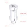 1/4 Female to 3/8 Male Threaded Ring Screw Converter Tripod Mount Screw Adapter Aluminum Alloy Photography Tool Stable Attach to Light Stand for Studio Photography Accessories view 2