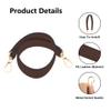 Ulifestar 2PCS Short Bag Straps, Shoulder Strap, Purse Strap Crossbody Wide Shoulder Strap Adjustable Straps Handbag Strap (Coffee - 48cm/18.89") view 3