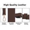 Ulifestar 2PCS Short Bag Straps, Shoulder Strap, Purse Strap Crossbody Wide Shoulder Strap Adjustable Straps Handbag Strap (Coffee - 48cm/18.89") view 4