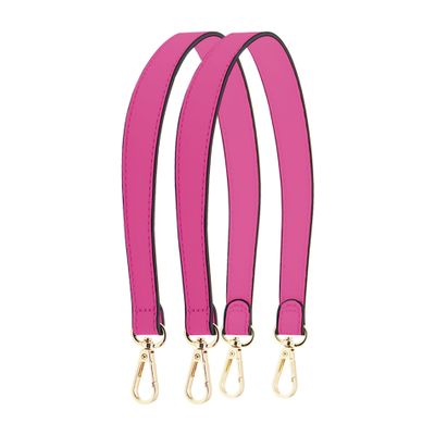 Ulifestar 2PCS Short Bag Straps, Shoulder Strap, Purse Strap Crossbody Wide Shoulder Strap Adjustable Straps Handbag Strap (Magenta - 48cm/18.89")