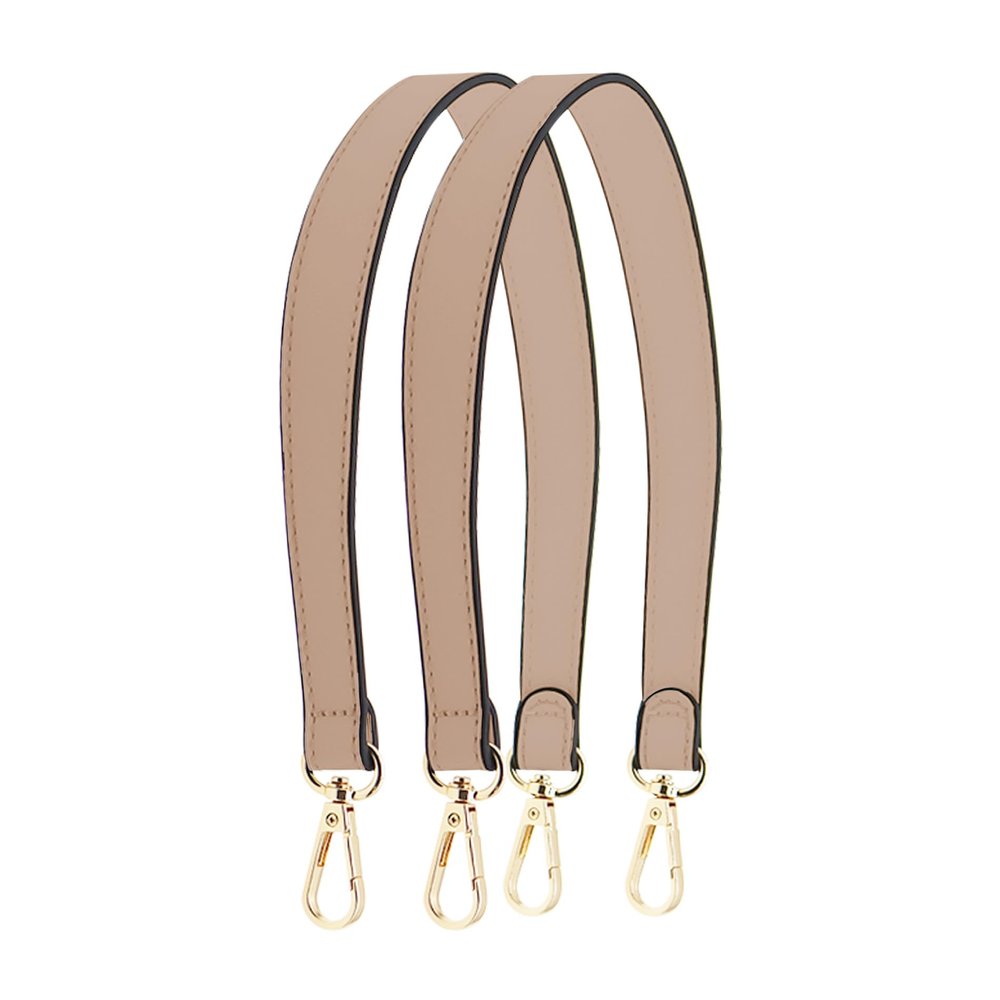 Ulifestar 2PCS Short Bag Straps, Shoulder Strap, Purse Strap Crossbody Wide Shoulder Strap Adjustable Straps Handbag Strap (Wheat - 48cm/18.89")