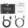 HDMI ARC Audio Extractor,192KHz ARC to Optical/SPDIF L/R 3.5mm Jack Stereo for TV DAC Audio Converter Digital to Analog Adapter view 3