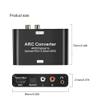 HDMI ARC Audio Extractor,192KHz ARC to Optical/SPDIF L/R 3.5mm Jack Stereo for TV DAC Audio Converter Digital to Analog Adapter view 4