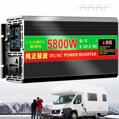 2800W 3800W 5800W 6800W 7800W 8800W 10000W 13000W 18000W 20000W Solar Power Inverter,DC 12V 24V 48V 60V 72V to 110V/220V 230V AC Split Phase Inverter Pure Sine Wave Inverter,for Home Energy Storage(58