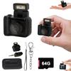 Gsnagole Retro Snap CameraMini Nostalgic Vintage View Tiny Snaps Keychain Digital Photo CameraLlavero Mini CMara Retro1080p Hd with Led Flash Light(64G) view 1