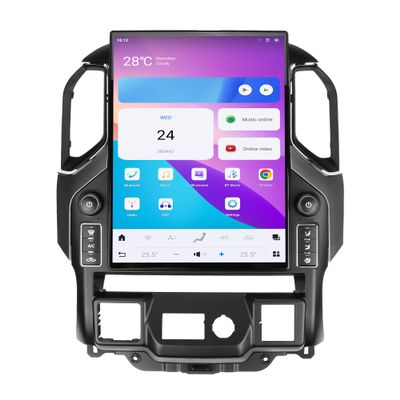 15.6 Inch Android 13 Car Radio for for Chevrolet Chevy Silverado GMC Sierra 2019 2020 2021 2022 2023 Stereo Upgrade Tesla Style Head Multimedia IPS Touch Screen Player GPS Navigation (8-128GB CarPlay)