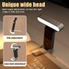 DONGKER Reading Light,USB Rechargeable Clip-on LED Book Light with 5 Colors & 6 Brightness &Timer Function for Traveling Business Trips Daily Carrying view 3