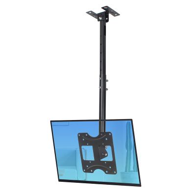 XIAOLZSL TV Standtv Wall Mount Adjustable Wall Ceiling Tilting TV Mount Fits Most 20-32inch TVs Height Extension Up to 110.2 Inch with Loading 99 Lbs,0.85m
