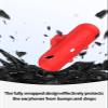 Compatible with Beats Pill(2024 Release) Bluetooth Speaker,Premium Silicone Shockproof Protection Skin Touch Charging Port Accessible,Red. view 2