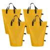 PATIKIL Canopy Weight Sand Bags 4Pack 112 Lbs Total Extra Yellow (18x9") view 1