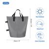 PATIKIL Canopy Weight Sand Bags, 4 Pack 110 Lbs Total Extra Large Weights Bags Waterproof Tent Leg Weights Sandbags for Outdoor Canopy Tent Sun Shelter Patio Ladder Gray (14x9") view 2