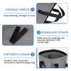PATIKIL Canopy Weight Sand Bags, 4 Pack 110 Lbs Total Extra Large Weights Bags Waterproof Tent Leg Weights Sandbags for Outdoor Canopy Tent Sun Shelter Patio Ladder Gray (14x9") view 3
