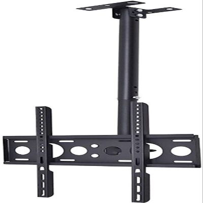 XIAOLZSL W Adjustable TV Bracket Ceiling TV Bracket Height Adjustable Swivel Tilt Ceiling TV Mount 360 Rotation Tilt TV Bracket Electric TV Lift,One Color-2m
