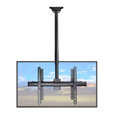 TENGJU TV Stand,tv Wall Mount Full Motion 360 Rotation TV Ceiling Mount, Tilt Swivel TV Bracket, Fits Most 32-70inch LCD Flat Screen and Curved TVs